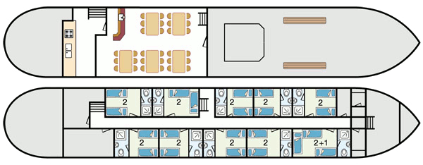 Ave Maria deck plan